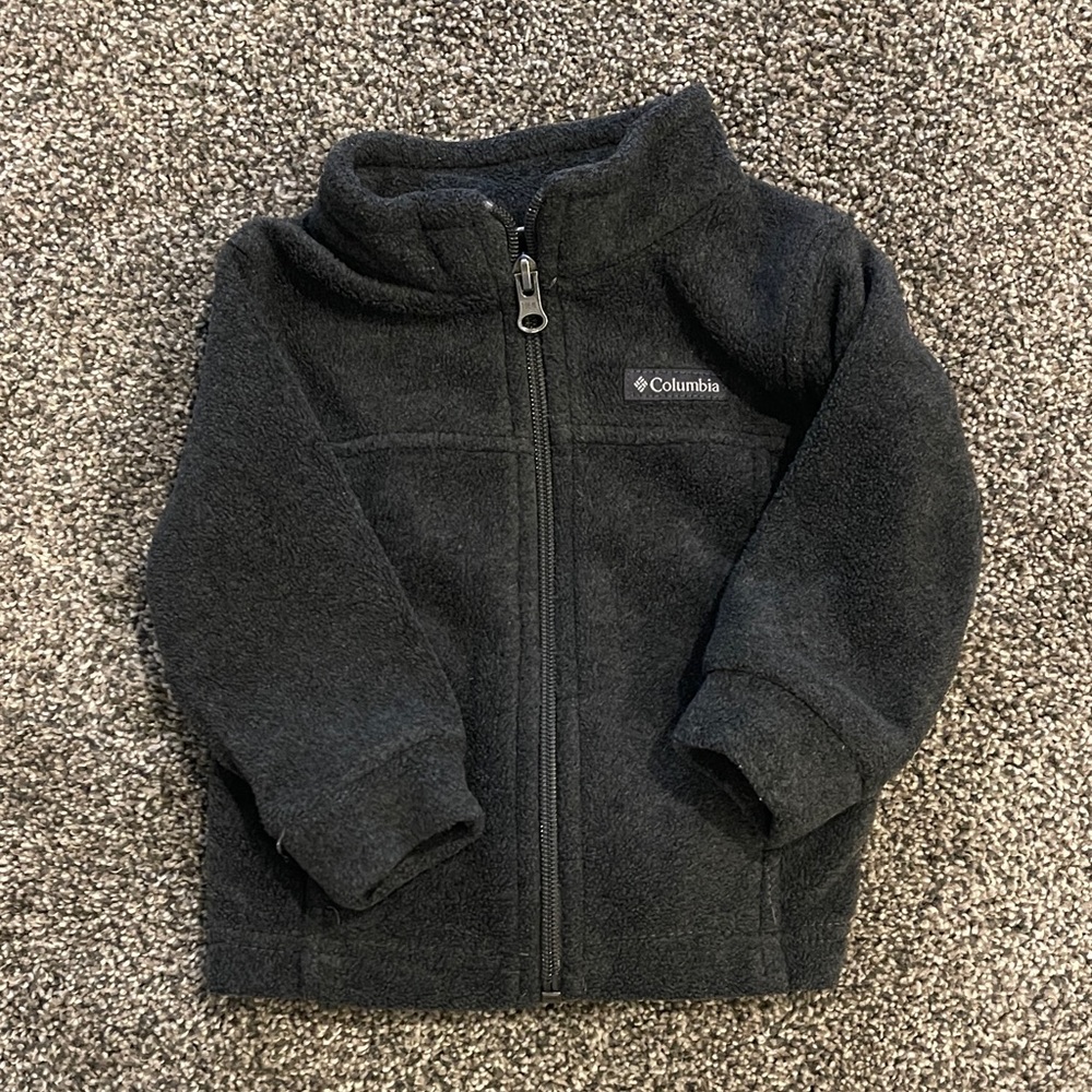 Columbia Charcoal Fleece Jacket